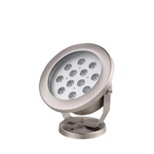 DMX512 wireless remote controller 304 stainless steel rgb led underwater light 12v in ground led portable pool lights